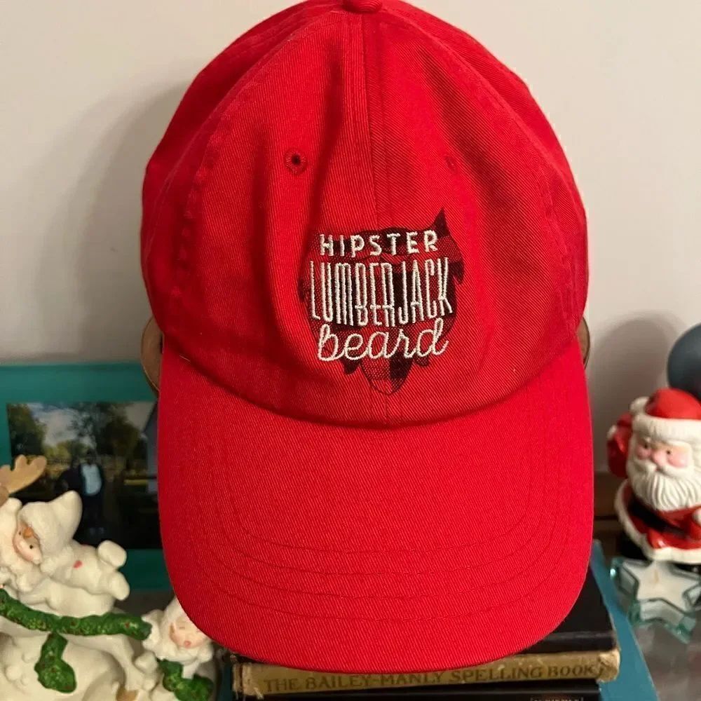 Men’s Hipster Lumberjack beard adjustable cap.